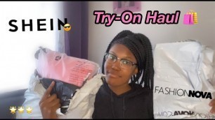 'TRY-ON HAUL SHEIN (FASHION NOVA) ! | 2021 