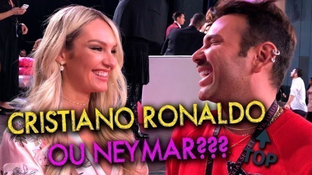 'Angels respondem: Neymar ou Cristiano Ronaldo? Tudo sobre o VS fashion show 2017 | #HotelMazzafera'