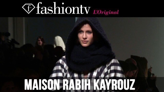 'Maison Rabih Kayrouz - Designer\'s Inspiration | Paris Fashion Week Fall/Winter 2014-15 | FashionTV'