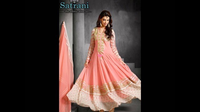 'Satrani Fashion - Affluent Anarkali Suits Ethnic Collection'