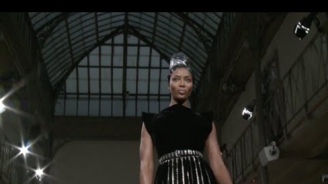 'Paris Fashion Week: Naomi Campbell shows off Haute Couture creations'