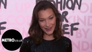 'Bella Hadid at glitzy Cannes charity fashion show | Metro.co.uk'