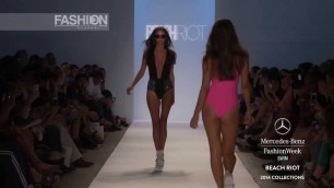 'Fashion Show \"BEACH RIOT\" Miami Fashion Week Swimwear Spring Summer 2014 HD by Fashion Channel'