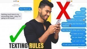 '12 Texting Rules Every Guy Should Know'