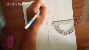 'Fashion Illustration: Drawing pose EASY'