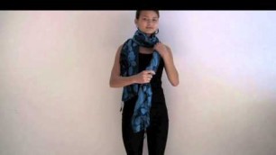 'EASY AND BEAUTIFUL SCARF TYING'