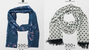 'Men\'s scarf designs 2021 || Scarf collection latest'