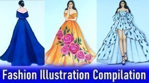 'Fashion Illustration Compilation'