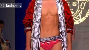 'Versace Full Show ft Francisco Lachowski - Milan Men\'s Fashion Week Spring 2012 | FashionTV - FTV'