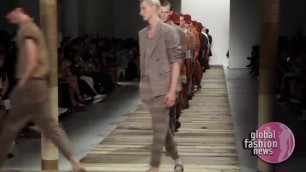 'Robert Geller Spring / Summer 2016 Men\'s Runway Show | Global Fashion News'