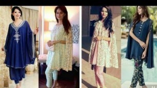 'Beautiful Pakistani Cape Dresses With Sleeves Style|Latest cape dress collection|Beautiful you|'