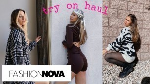 'MY WINTER STYLE: Fashion Nova Try-On Haul'