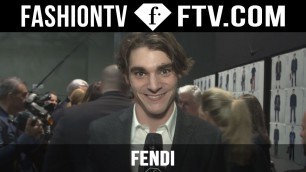 'Fendi Backstage Spring/Summer 2016 | Milan Collections: Men | FashionTV'