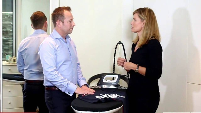 'Miele FashionMaster - Ironing a t-shirt'