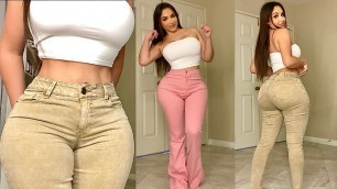 'DENIM TRY ON HAUL FEAT. FASHION NOVA CURVE 