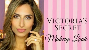 'Victorias Secret Fashion Show Makeup 2017 | Natural Glam'