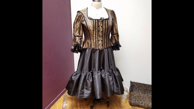 'STEAMPUNK Costume Fashion - Corseted Plus size - Handmade Fashion - KMKDesigns'