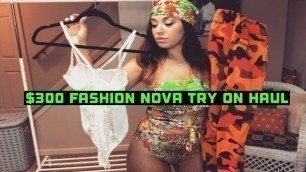 '$300 Fashion Nova Try On Haul | Katelyn Rodriguez'