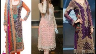 'Latest Formal Long Kameez Trend - Indian and Pakistani Fashion style'