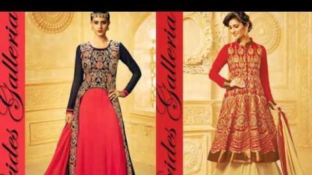 'Anarkali suits collection 2015-2016'