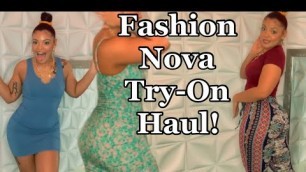 'FASHION NOVA TRY ON HAUL #3 