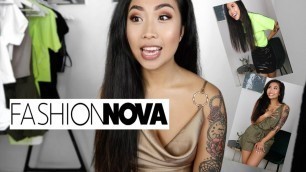 'FASHION NOVA TRY ON HAUL | Tina Engeo'