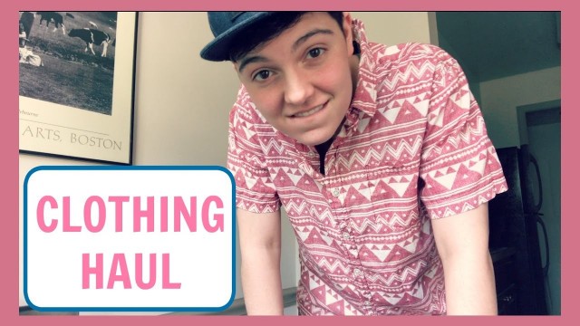 'Clothing Haul // FTM Transgender'