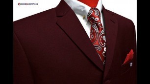 'Mod Suits | Bespoke Suits | Custom Men Suits | Mod Fashion 60s Mod Clothing Beery Color Men Suits.'