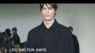 'Lou Dalton AW15 at London Collections Men'