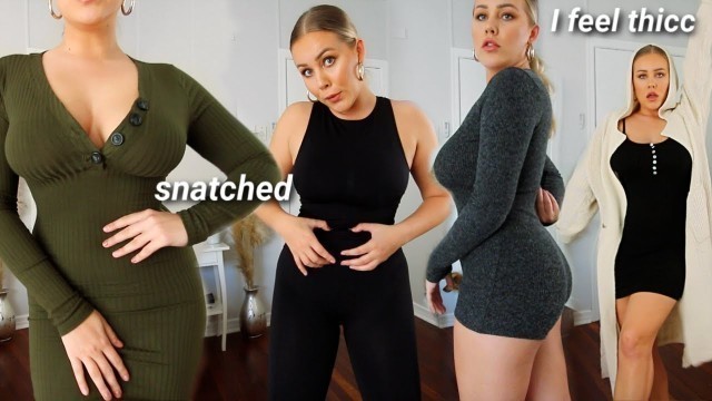 'DAMN SHE THICC SIS!  FASHION NOVA TRY ON HAUL!'