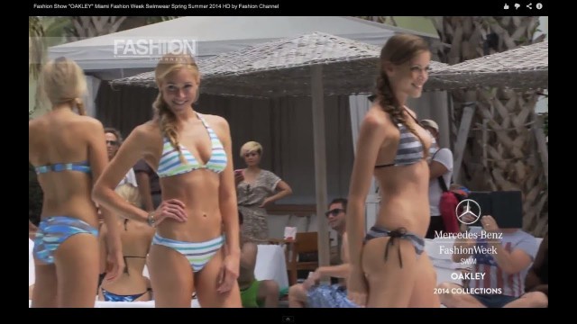 'Fashion Show \"OAKLEY\" Miami Fashion Week Swimwear Spring Summer 2014 HD by Fashion Channel'