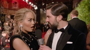 'Rita Ora | Red Carpet Interview | British Fashion Awards 2015'