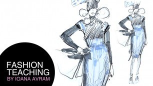 'How to draw a fashion sketch step by step for beginners'