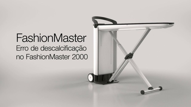 'Como resolver o erro de descalcificação no FashionMaster 2000| Miele'