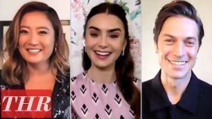 'Lily Collins, Netflix’s Emily in Paris Cast Talk Fashion, Love Story, Paris Backdrop | THR Interview'