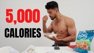 'Jose Zuniga Full Day Of Eating | I Eat 5,000 Calories EVERYDAY'