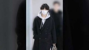 'Kim Taehyung Airport fashion...'