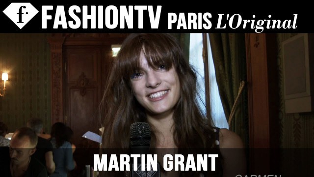 'Martin Grant Spring/Summer 2015 BACKSTAGE | Paris Fashion Week PFW | FashionTV'