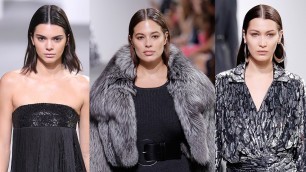 'Kendall Jenner, Ashley Graham & Bella Hadid STUN On The Runway At Michael Kors NYFW Show'