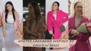 'WINTER FASHION Inspiration From EMILY IN PARIS | Recreating Emily Cooper Outfits | Ananya Walia'