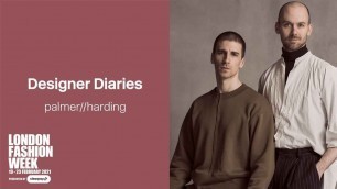 'palmer//harding : LFW Designer Diary'