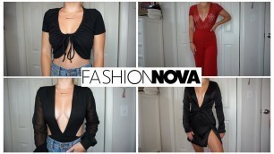 'Trying On Fashion Nova\'s Hottest/Trendiest Items! ☆ Fashion Nova Try-On Haul'