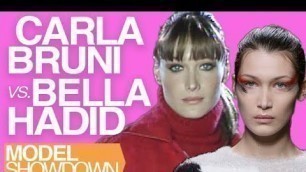 'Bella Hadid vs. Carla Bruni Sarkozy | Model Showdown'