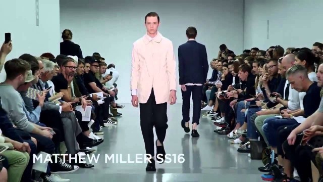 'Matthew Miller Spring/Summer 2016 at London Collections: Men'