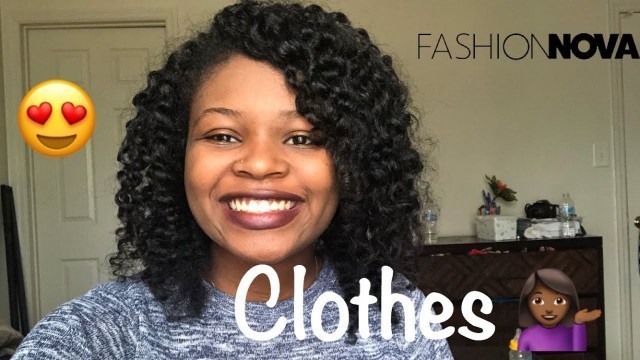 'FASHION NOVA LINGERIE & SWEATERS & TOPS HAUL'