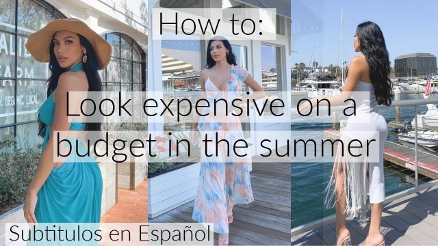 'Look expensive on a budget for summer | #FashionNova Try on Haul'