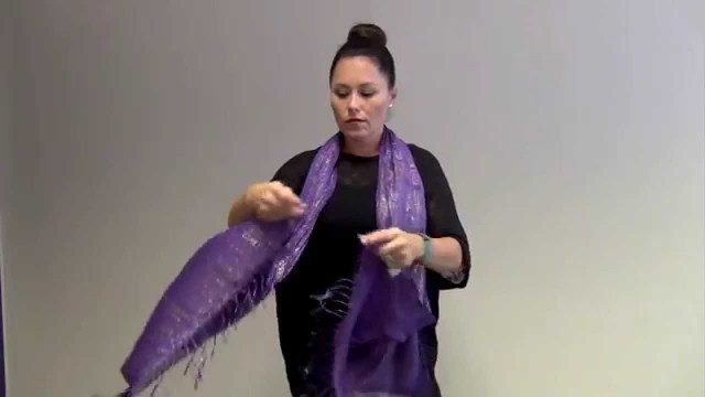 'Scarf Tying - 4 Scarves 14 different ways'