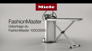 'Détartrage du centre de repassage vapeur FashionMaster 1000/2000 I Miele'