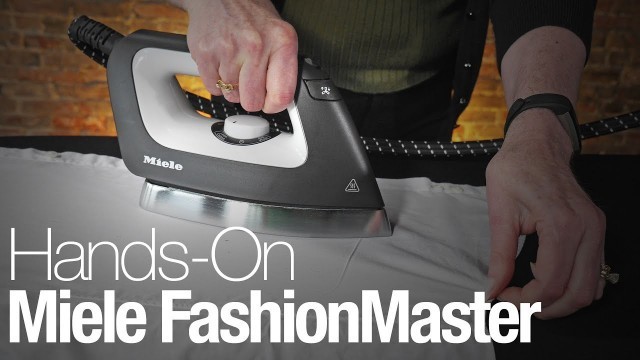 'Hands-On with the Miele FashionMaster B3312 Ironing System'