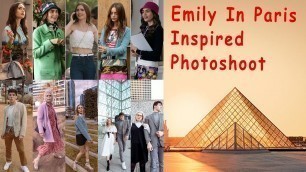 '\"Emily in Paris in Dallas\" Fashion Photoshoot'